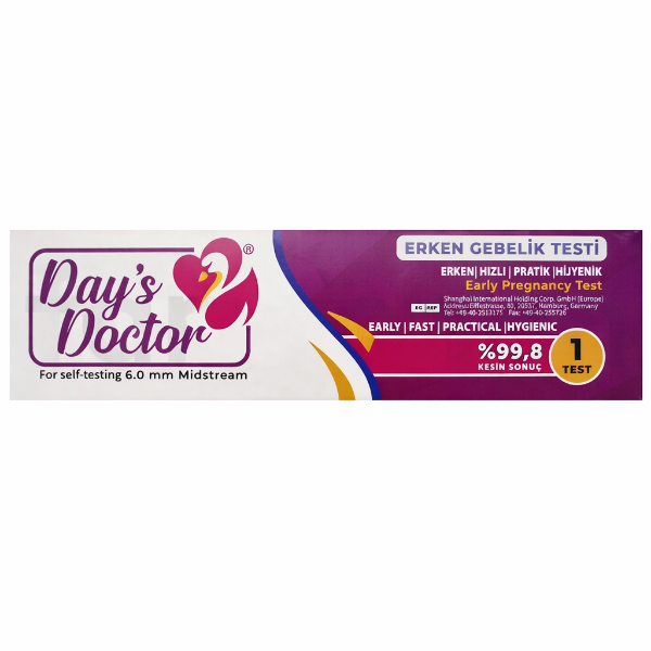 Days Doctor Erken Gebelik Testi